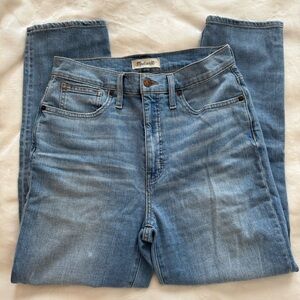 Madewell Classic Blue Straight Jeans